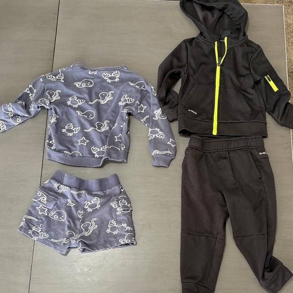 Cozy Kids Matching Set - Black and Gray - Picture 1 of 1